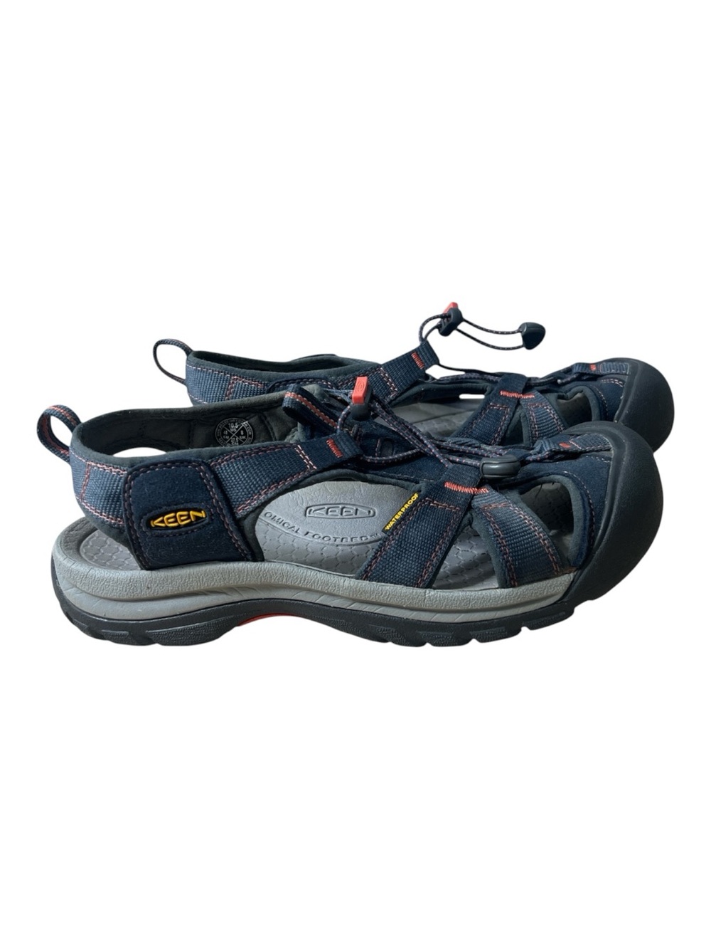 Keen Waterproof Hiking Sandals Women 10.5 Venice H2 Midnight Blue Casual 1010978
